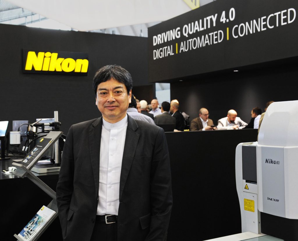 Mr nakayama of nikon metrology